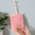 Miniatyrbillede 2 af 2: 2 stk. håndklæder til køkkenet med ophængningsløkke (Pink, 7,5X5in)