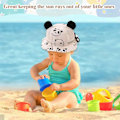 Miniatyrbild 4 av 5: Unisex Bob Baby Barn Solhatt Bucket Hat Flicka Pojke Bucket Hat Strandhatt Solhatt