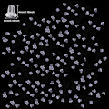 Pikkukuva 3 / 5: Silikoniset korvakorun taustat (500 kpl, koko 4 x 4 mm)