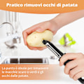 Pikkukuva 4 / 5: Parsankuorija, vihanneskuorija, erittäin terävä, sahalaitainen terä, kaksoisterä, ergonominen kahva
