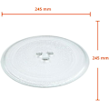 Miniatyrbillede 4 af 5: Mikrobølgeovn plade diameter Ø 245mm Universal