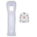 Miniatyrbilde 1 av 5: For Nintendo Wii Motion Plus Adapter Sensor Håndtak Akselerator Intensifier Med Silikon Etui