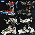 Miniatyrbillede 3 af 3: Original Takara Tomy Transformers Legetøj MP-17-18-19-20 Prowl Streak Smokescreen Wheeuack Transformers Robot Legetøj Børn MP-19 Smokescreen