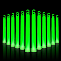 Miniatyrbillede 1 af 5: 25 stk. Glow Sticks, LED Bryllups Glow Sticks, Fiber Optic Glow Sticks, Grøn 15,2 cm Glitter til Koncert Fødselsdagsfest Bryllup