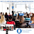 Miniatyrbillede 3 af 8: Trådløs støjreducerende lavaliermikrofon til iPhone iPad