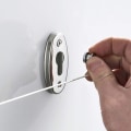 Miniatyrbild 3 av 5: 2,8 m infällbar klädstreck - En avtagbar väggtvätt