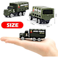Miniatyrbild 2 av 5: Militärfordon Mini fickstorlek, 6-pack