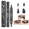 Pikkukuva 3 / 4: Eyeliner-leimasin Aloittelijaystävällinen Kaksipuolinen nestemäinen eyeliner-kynä Vedenpitävä Tahraamaton Silmä A