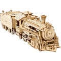 Miniatyrbild 1 av 4: 3D-pussel för vuxna, träleksaksmodeller, byggsatser för Prime Steam Express