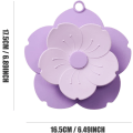 Miniatyrbillede 2 af 5: 1 stk. Farve: Pink Lilla [Opgradering] Afløb - Blomsterformet Badekar St