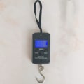 Miniatyrbillede 1 af 5: Bærbar badevægt med baggrundsbelyst LCD-display 40 kg elektronisk