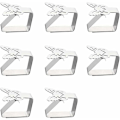 Miniatyrbilde 1 av 5: 8 Butterfly Rustfritt Stål Serviettholder Klemme Klemmeholder Bord C