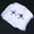 Pikkukuva 2 / 5: 1 sarja Halloween-aiheisia pelottavia hämähäkinseittikoristeita, luovia pelottavia S