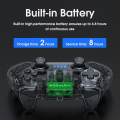 Miniatyrbild 2 av 6: Gamepad Nintendo Controller (8 färger justerbar RGB) Switch Cont