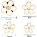 Miniatyrbild 3 av 6: Dekoration för bilens luftventil, clips i form av prästkrage/djur, avger en behaglig doft (8 st blommor)