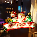 Miniatyrbillede 1 af 4: Juleophæng LED-lys, akryl