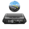 Miniatyrbillede 3 af 5: Universal Hud Bil Sol Digital Meter Gps Speedometer Overspeed Alarm Afstand Højde Display