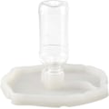 Miniatyrbillede 1 af 6: Reptil Vanddispenser, Skildpadde Vandautomat, Skildpadde Skål Feeder 2-i-1 Anti-spild Foderdispenser Plastik Skål Tilbehør - Belysning