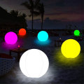 Miniatyrbillede 2 af 4: Pool Legetøj Led Lysende Oppustelig Strandbold 13/16 Farver Glow Ball（13 farver）