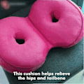 Miniatyrbillede 3 af 5: Multifunktionel sædepude Dobbelt komfortabel Memory Foam Hofte C