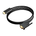 Pikkukuva 1 / 5: Usb-C - Vga-kaapeli, Usb Type-c - Vga-kaapeli [thunderbolt 3] (90 cm)