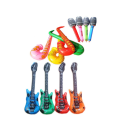 Miniatyrbilde 1 av 5: 12 stk. oppblåsbare instrumenter for barn med gitar, mikrofoner og saksofoner for rockeband-barnefest, tilfeldig farge