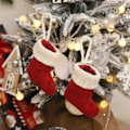 Miniatyrbillede 4 af 5: Sæt med 3 julebestikposer - julestrømper, køkken Cu
