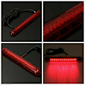 Pikkukuva 4 / 5: Universaali 12V 24 LED auton korkea asennus kolmas 3. jarruvalo takavalo punainen
