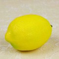 Miniatyrbillede 1 af 3: 3 stk. Realistisk Kunstig Frugt Falsk Frugt Til Dekoration（Gul Citron）