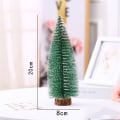 Miniatyrbilde 4 av 5: Juletrær 4 stk Juletrær mini kunstig liten juledekorasjon