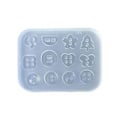 Miniatyrbillede 1 af 5: Multifunktionelle silikoneforme med knap-tema, håndværksartikler til chokolade, slik og fondant, perfekt til bageentusiaster Style 2
