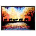 30x40cm Vuxen Barn 5D DIY Diamantmålning Set - Elefant Han