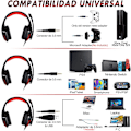 Pikkukuva 3 / 5: PS4-kuulokemikrofoni, PS5-kuulokemikrofoni, jossa on mikrofoni Xbox PC Switch -pelikuulokemikrofoni