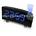 Miniatyrbild 5 av 5: Fet grön radioprojektionsväckarklocka LED-display elektronisk cl