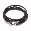 Miniatyrbilde 1 av 5: 2 stk Kaffe Farge Koreansk Versjon Ornamenter Armbånd Slange Vene Co