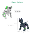 Miniatyrbillede 5 af 5: Elektronisk legetøjsgave Smart Mini Robot Hund Kæledyr Legetøj Interaktivt Legetøj Hundelegetøj