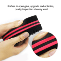 Miniatyrbilde 2 av 5: Hårsvampbørste, store hull (14 mm hull) Afro Curl Sponge, dobbeltsidig oval magisk twist spoler bølge hårsvamp for hjemmet