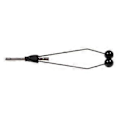 Miniatyrbillede 3 af 5: til Kreativ Bobbin Fluefiskeri Bindeværktøj Keramik + Metal Justerbar Bobbin Tråder Spoleværktøj 11cm/4.33in