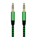 Miniatyrbillede 1 af 5: 3,5 mm Stereo Audio Y Splitter Mikrofon Mic & Audio Øretelefon 2 Vejs U Form Jack