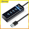 Miniatyrbillede 2 af 5: RYRA 4 Porte USB 3.0 HUB Høj Hastighed Splitter Adapter Kabel Længde 30/120cm Til Desktop