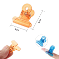 Miniatyrbild 2 av 5: 8 st nagelspetsklämmor, C-kurva nagelklämmor transparent fingerförlängning Uv Led Builder Diy Manikyr Finger