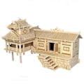 Miniatyrbillede 1 af 5: 3D træmodelpuslespil til børn, træpuslespil, gør-det-selv-legetøj, gaveæske, model, træhåndværk, konstruktionskit (bygning)