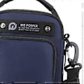 Miniatyrbild 5 av 5: Axelväska för män Justerbar rem Lätt satchel Nylon Trendig midjeväska Crossbody-väska för shopping Utomhussport (Mörkblå) Dark Blue