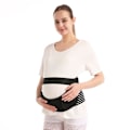 Miniatyrbillede 1 af 5: Maternity Støttebælte til Graviditet, Talje/Ryg/Mavebånd, Mavebøjle（2XL Sort）