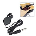 Miniatyrbillede 2 af 5: Akustisk Guitar Piezo Pickup 6,35 mm Output Lyd Piezo Kontakt Pickup Udskiftning Clip-on Mikrofon Piezo Pickup