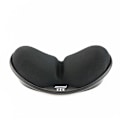 Miniatyrbillede 1 af 2: Memory Foam Musehvilepude Tastatur Håndledsstøttepude Anti-slip Musemåtte Support Håndledsstøtte（Sort）