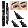 Pikkukuva 4 / 4: Eyeliner-leimas Aloittelijaystävällinen Kaksipuolinen nestemäinen eyeliner-kynä Vedenpitävä Tahraamaton Silmä C
