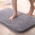 Miniatyrbillede 1 af 5: Skridsikker absorberende lang luv mikrofiber bademåtte maskinvaskbar