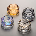 Miniatyrbilde 5 av 5: Askebeger i grått - stor glassaskebeger for sigaretter, et skrivebord