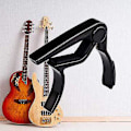Miniatyrbild 4 av 5: Capo, Gitarr Capo, Med 5-pack Plectrum, Gitarr Capos, För Akustisk Gitarr, Elgitarr